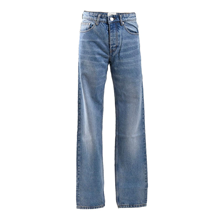 アミ AMI デニムパンツ HTR001.DE0046 480 ブルー 2025SS メンズ