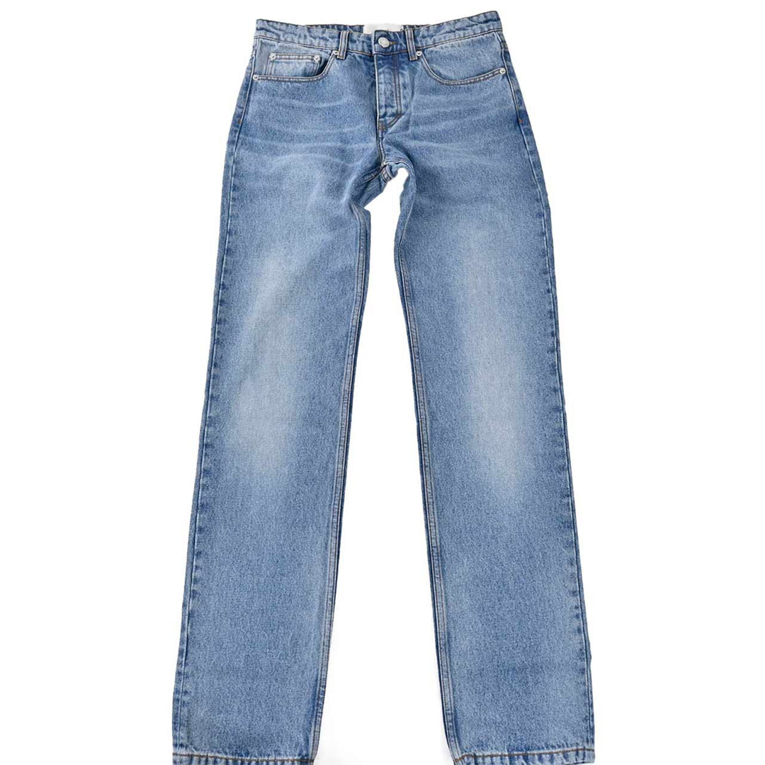 アミ AMI デニムパンツ HTR001.DE0046 480 ブルー 2025SS メンズ