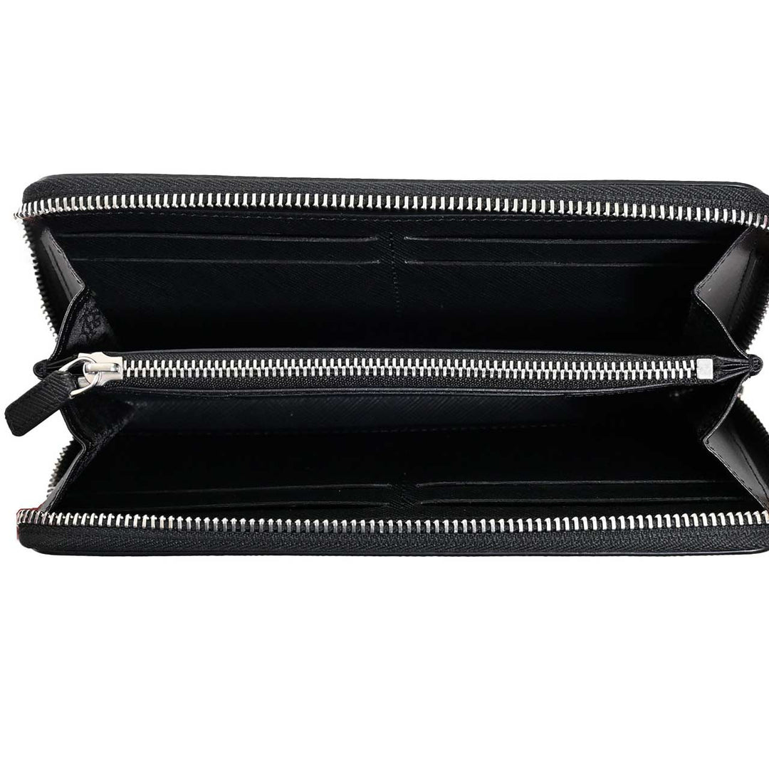 ダンヒル DUNHILL ラウンドファスナー長財布 23F2P15PS 001R ブラック  メンズ