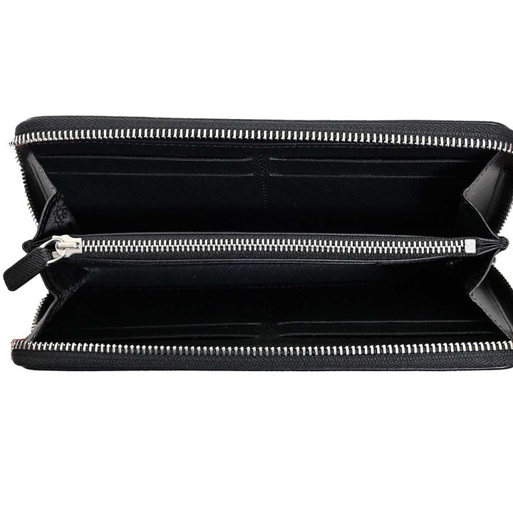 ダンヒル DUNHILL ラウンドファスナー長財布 23F2P15PS 001R ブラック  メンズ