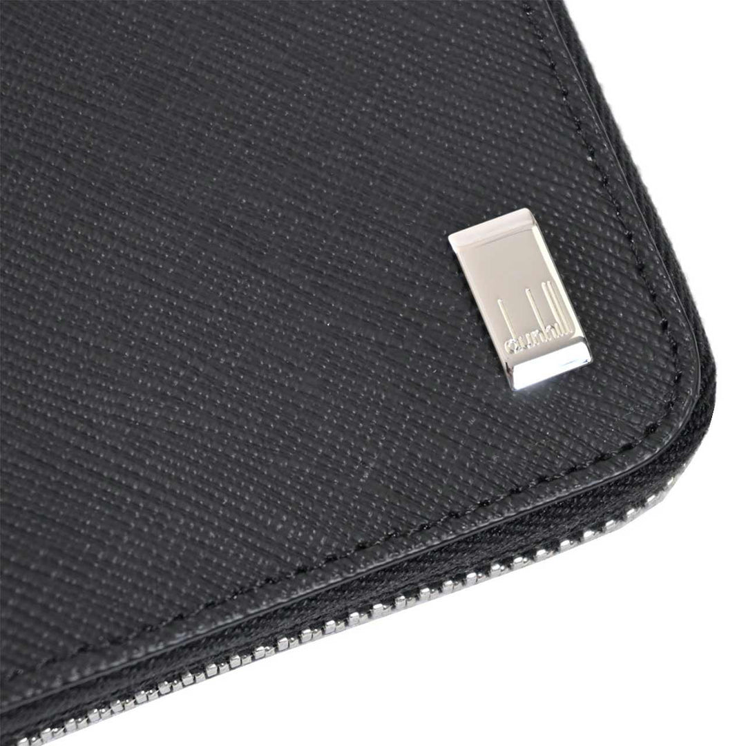 ダンヒル DUNHILL ラウンドファスナー長財布 23F2P15PS 001R ブラック  メンズ