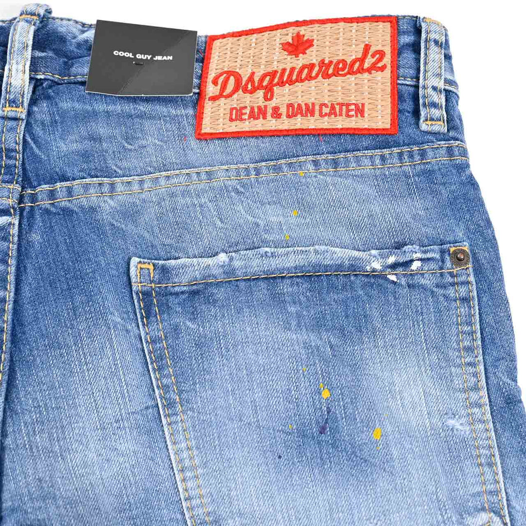 ディースクエアード DSQUARED2 デニムパンツ S71LB1584 S30309 470 ブルー 年秋冬 メンズ