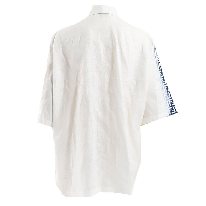 フェンディ FENDI 半袖シャツ AN0R FS0966 F0UB0 ホワイト 年秋冬 メンズ