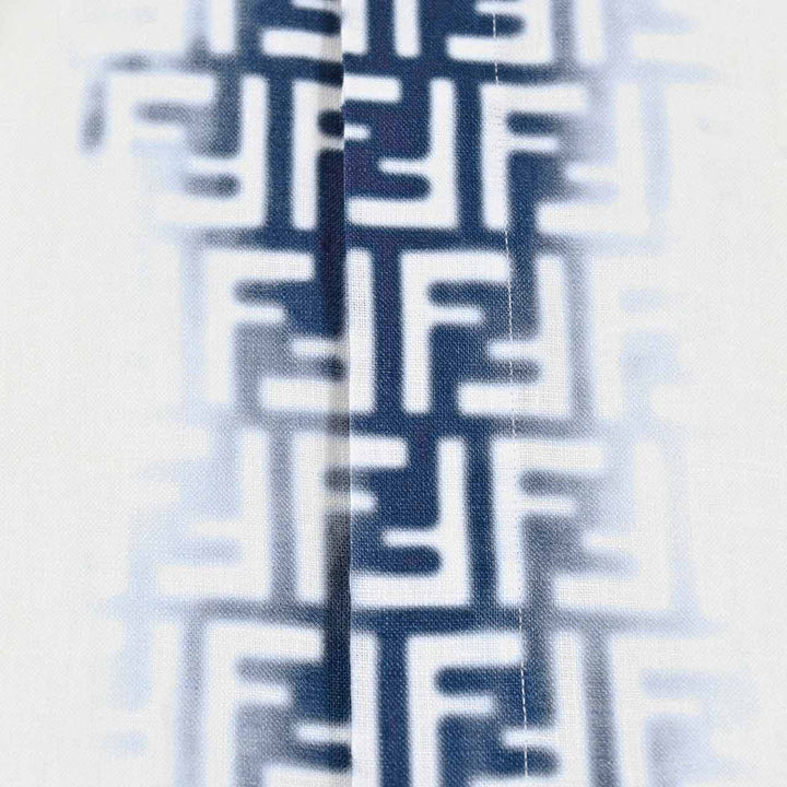 フェンディ FENDI 半袖シャツ AN0R FS0966 F0UB0 ホワイト 年秋冬 メンズ