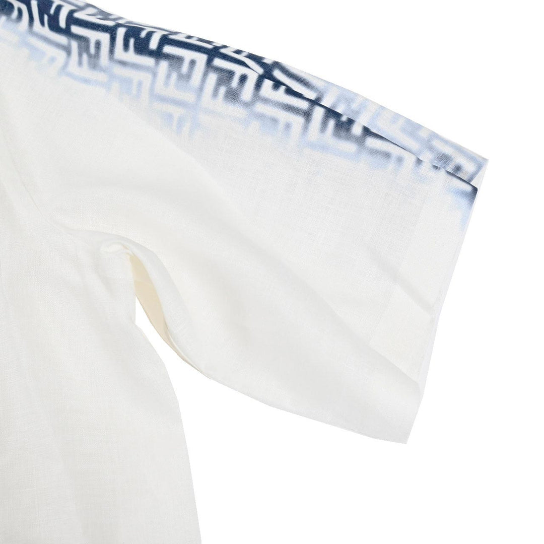 フェンディ FENDI 半袖シャツ AN0R FS0966 F0UB0 ホワイト 年秋冬 メンズ