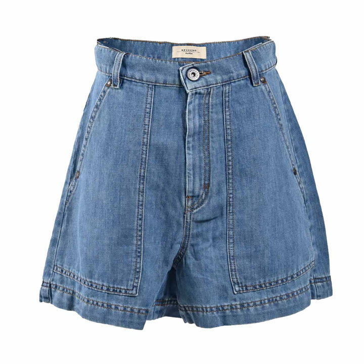 ウィークエンド マックスマーラ WEEKEND MAXMARA ショートパンツ NABULUS 5141022600 006 ブルー 2025SS レディース