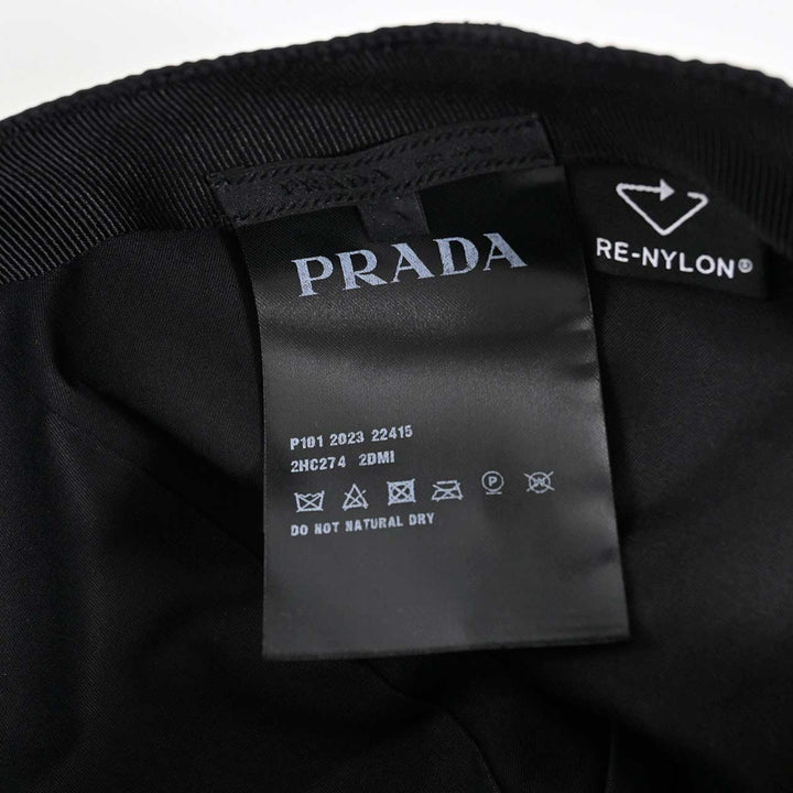 プラダ PRADA キャップ 2HC274 2DMI 002 ブラック  メンズ