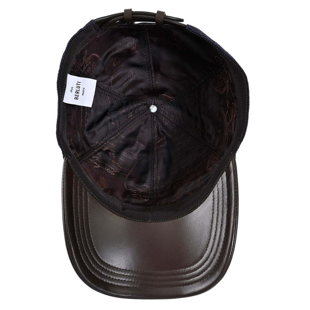 ベルルッティ BERLUTI キャップ T28CA41 001 55N ブルー 2025SS メンズ