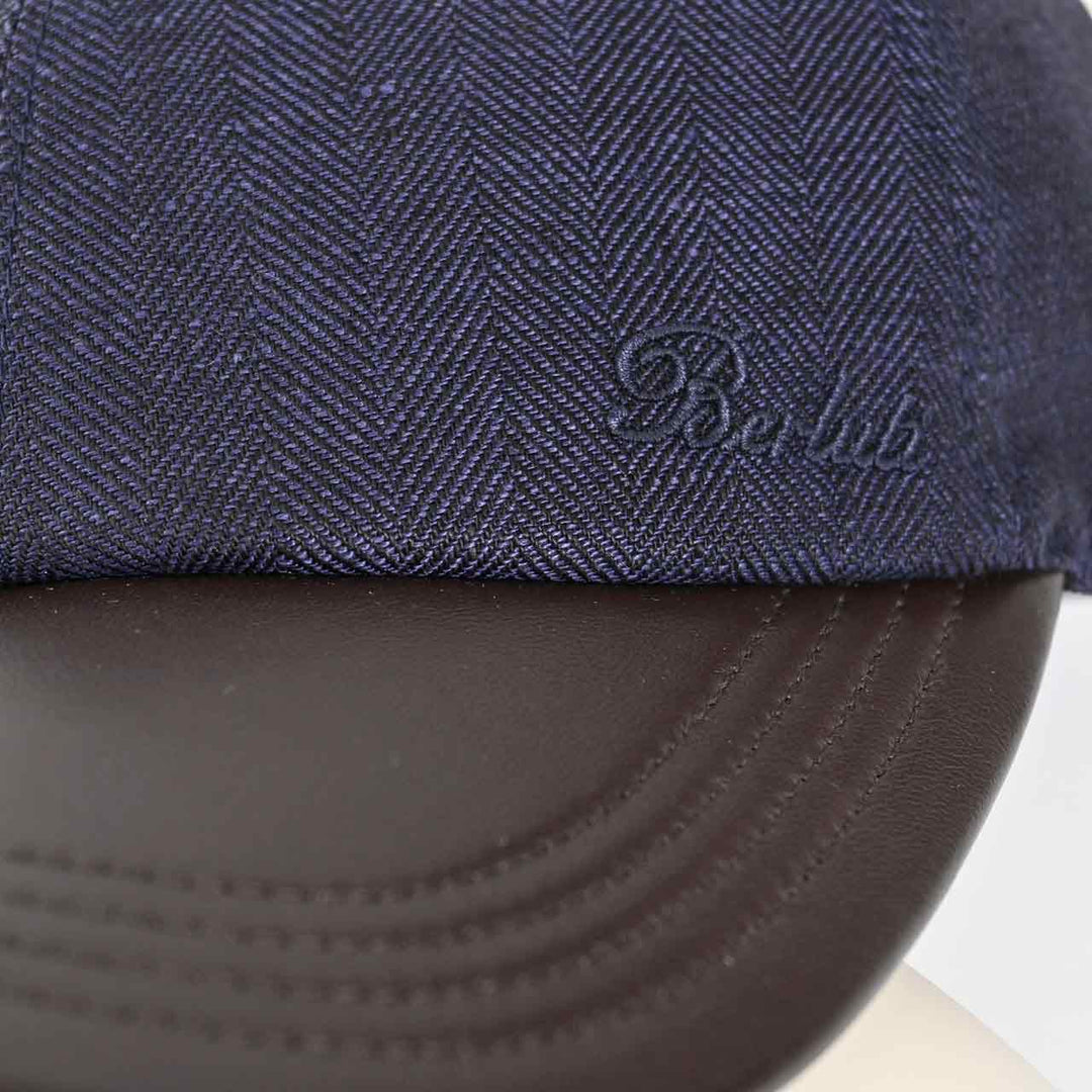 ベルルッティ BERLUTI キャップ T28CA41 001 55N ブルー 2025SS メンズ
