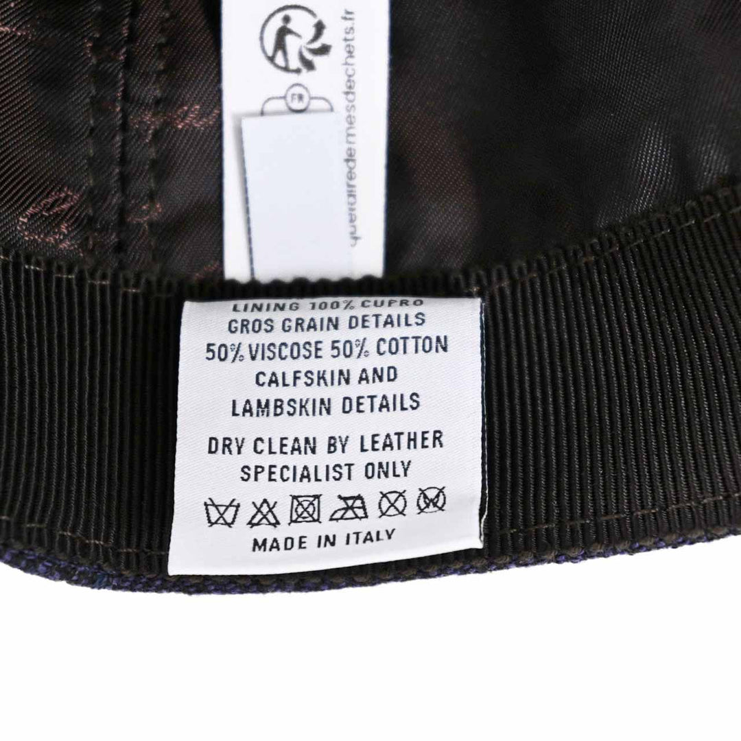 ベルルッティ BERLUTI キャップ T28CA41 001 55N ブルー 2025SS メンズ