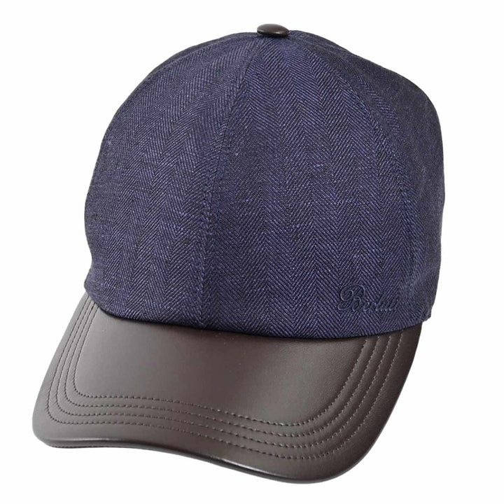 ベルルッティ BERLUTI キャップ T28CA41 001 55N ブルー 2025SS メンズ