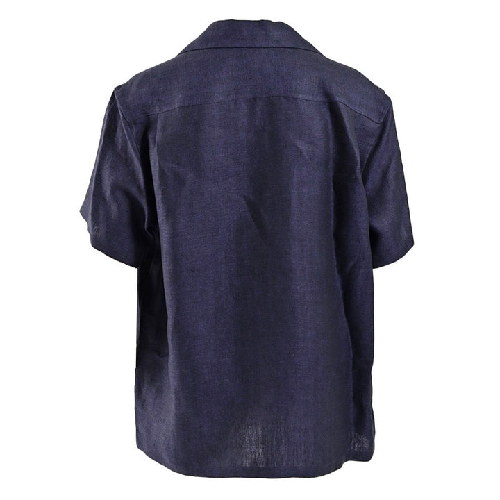 ベルルッティ BERLUTI 半袖シャツ R28HCS110 001 55N ブルー 2025SS メンズ