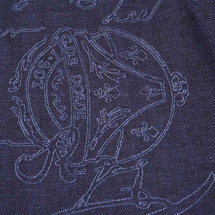 ベルルッティ BERLUTI 半袖シャツ R28HCS110 001 55N ブルー 2025SS メンズ