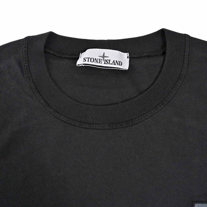 ストーン アイランド STONE ISLAND Tシャツ K1S15 2100237 S0057 V0029 ブラック 2025SS メンズ