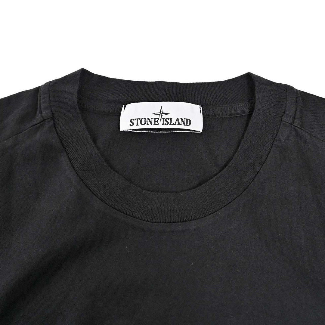 ストーン アイランド STONE ISLAND Tシャツ K1S15 2100039 S0013 V0029 ブラック 2025SS メンズ