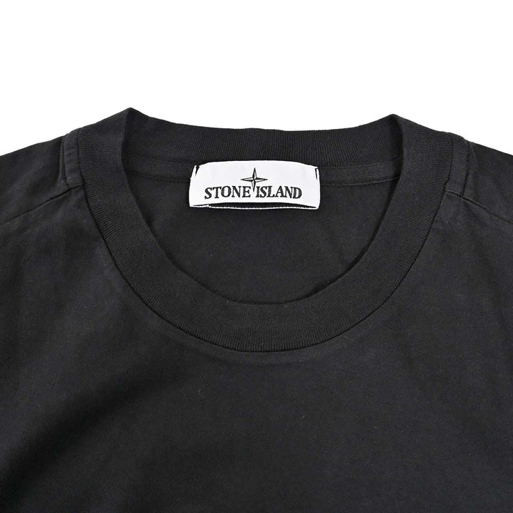 ストーン アイランド STONE ISLAND Tシャツ K1S15 2100039 S0013 V0029 ブラック 2025SS メンズ