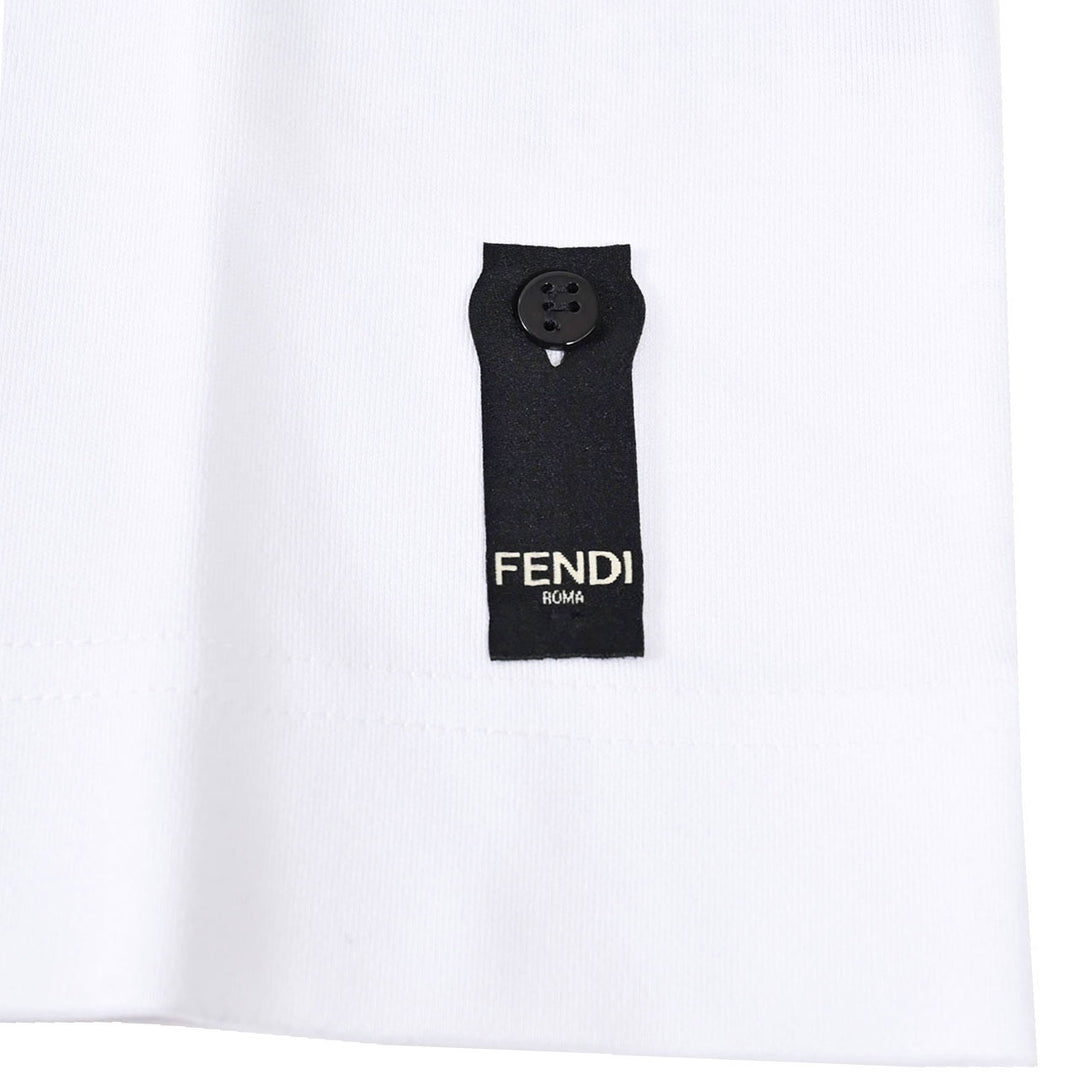 フェンディ FENDI Tシャツ ARYY FY0936 F0QA0 ホワイト  メンズ