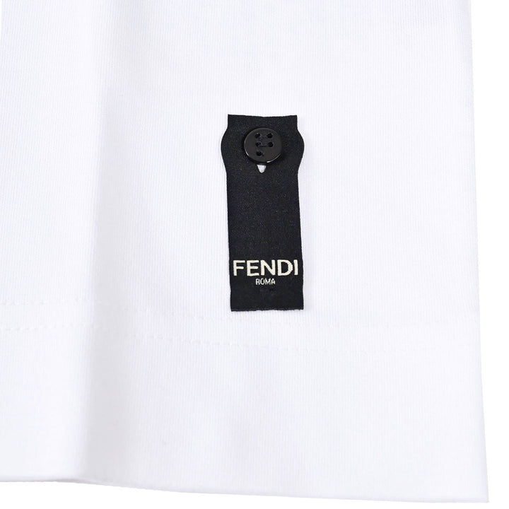 フェンディ FENDI Tシャツ ARYY FY0936 F0QA0 ホワイト  メンズ