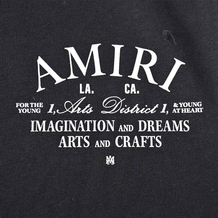 アミリ AMIRI Tシャツ AMJYTE1071 001 ブラック  メンズ