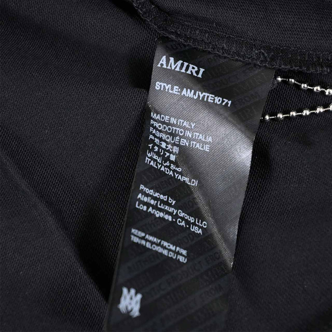アミリ AMIRI Tシャツ AMJYTE1071 001 ブラック  メンズ