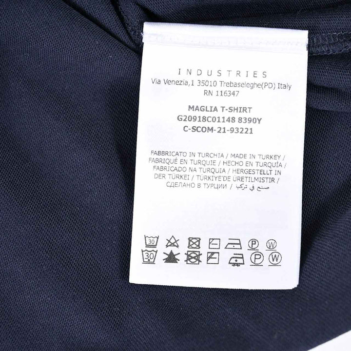 モンクレール MONCLER クルーネック半袖Ｔシャツ 8C01148 8390Y 778 ネイビー 年秋冬 メンズ