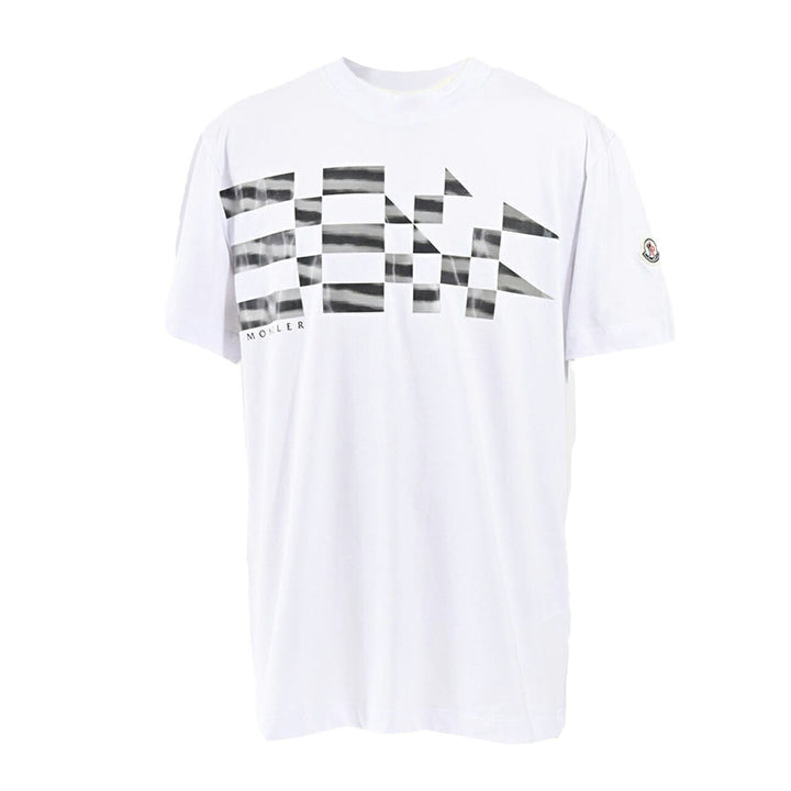 モンクレール MONCLER クルーネック半袖Ｔシャツ 8C00170 829H8 001 ホワイト 年秋冬 メンズ