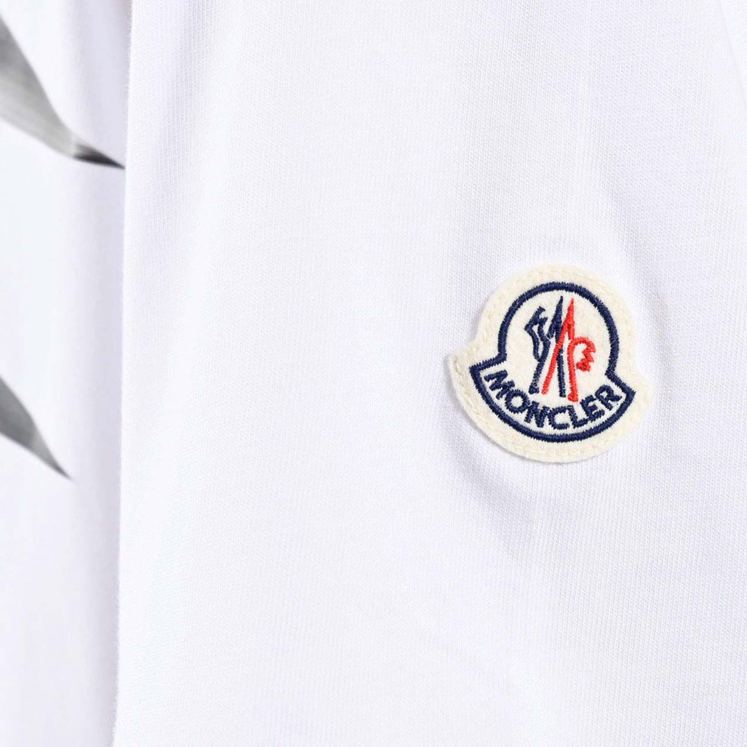 モンクレール MONCLER クルーネック半袖Ｔシャツ 8C00170 829H8 001 ホワイト 年秋冬 メンズ