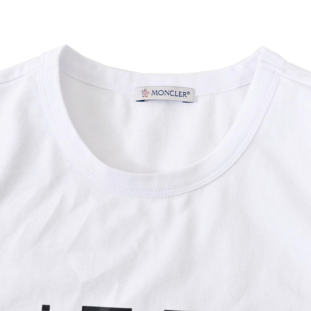 モンクレール MONCLER クルーネック半袖Ｔシャツ 8C00154 829H8 001 ホワイト 年秋冬 メンズ