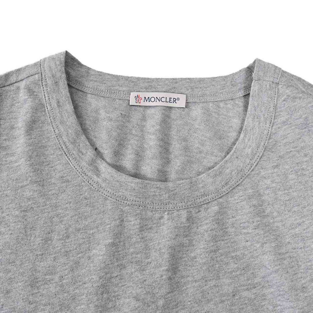 モンクレール MONCLER クルーネック半袖Ｔシャツ 8C01172 8390Y 984 グレー 年秋冬 メンズ