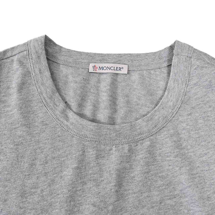 モンクレール MONCLER クルーネック半袖Ｔシャツ 8C01172 8390Y 984 グレー 年秋冬 メンズ