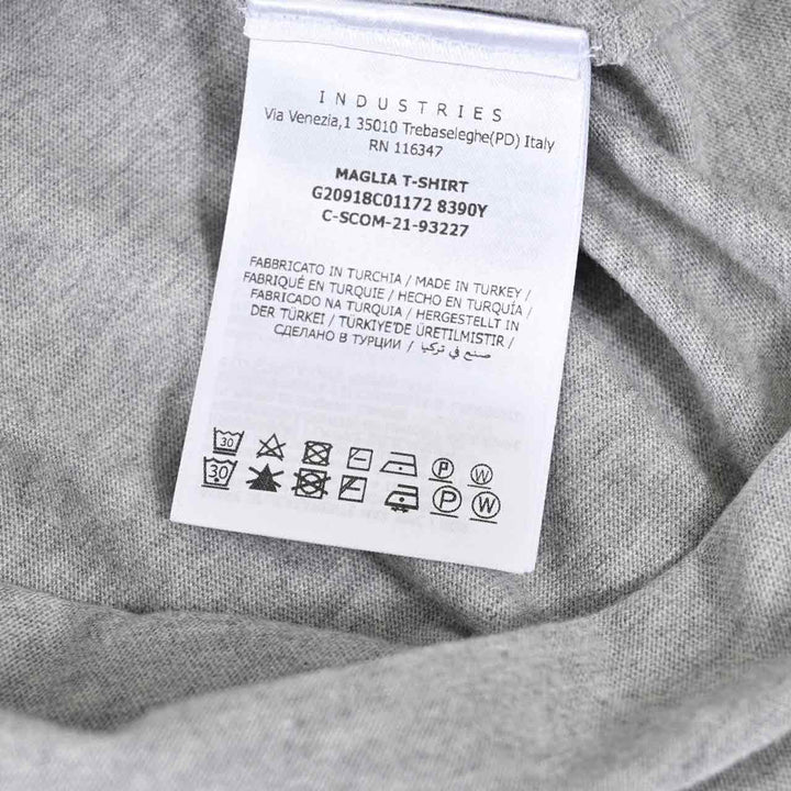 モンクレール MONCLER クルーネック半袖Ｔシャツ 8C01172 8390Y 984 グレー 年秋冬 メンズ