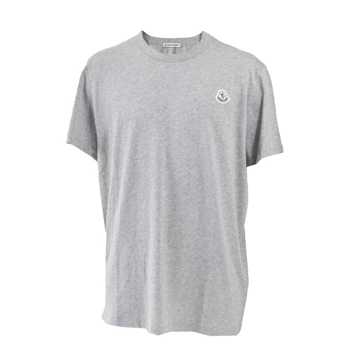 モンクレール MONCLER クルーネック半袖Ｔシャツ 8C01172 8390Y 984 グレー 年秋冬 メンズ