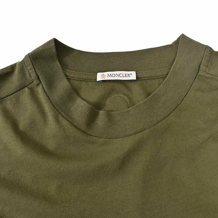 モンクレール MONCLER Tシャツ 8C01160 8390Y 880 グリーン  メンズ
