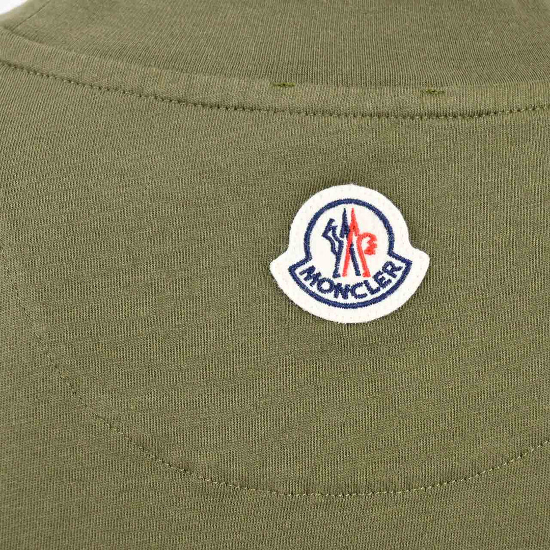 モンクレール MONCLER Tシャツ 8C01160 8390Y 880 グリーン  メンズ