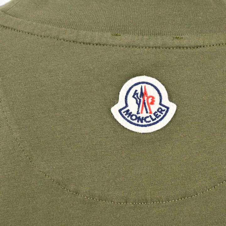 モンクレール MONCLER Tシャツ 8C01160 8390Y 880 グリーン  メンズ