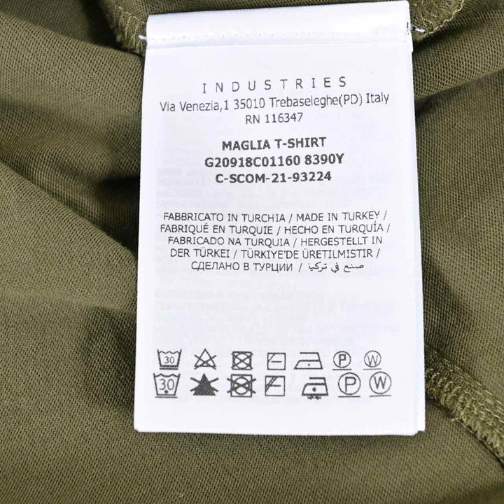 モンクレール MONCLER Tシャツ 8C01160 8390Y 880 グリーン  メンズ