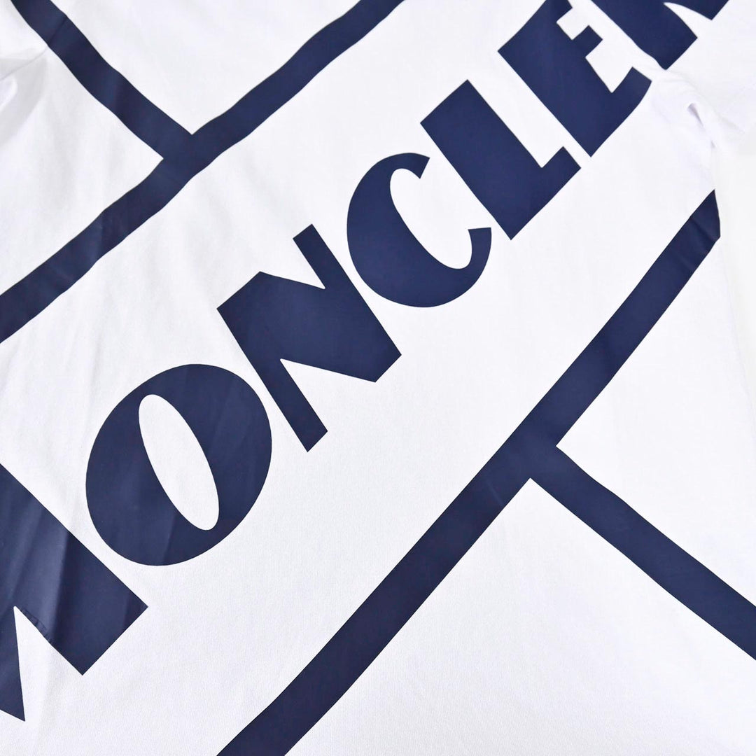 モンクレール MONCLER クルーネック半袖Ｔシャツ 8C00148 829H8 001 ホワイト 年秋冬 レディース
