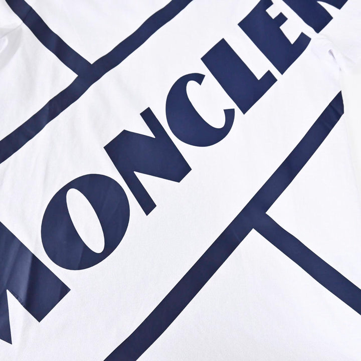 モンクレール MONCLER クルーネック半袖Ｔシャツ 8C00148 829H8 001 ホワイト 年秋冬 レディース