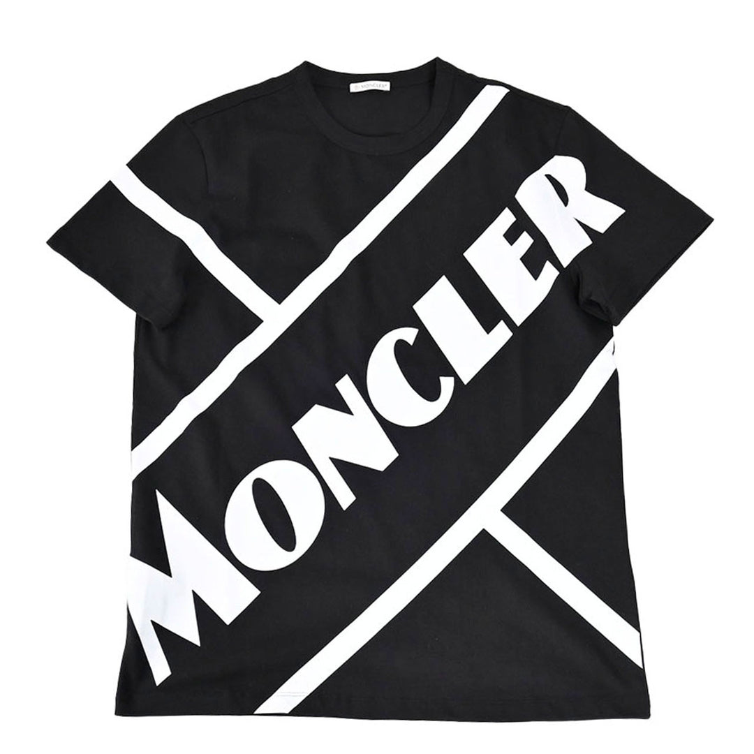 モンクレール MONCLER クルーネック半袖Ｔシャツ 8C00148 829H8 999 ブラック 年秋冬 レディース
