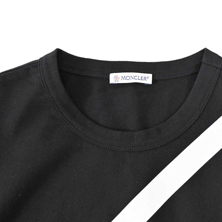 モンクレール MONCLER クルーネック半袖Ｔシャツ 8C00148 829H8 999 ブラック 年秋冬 レディース