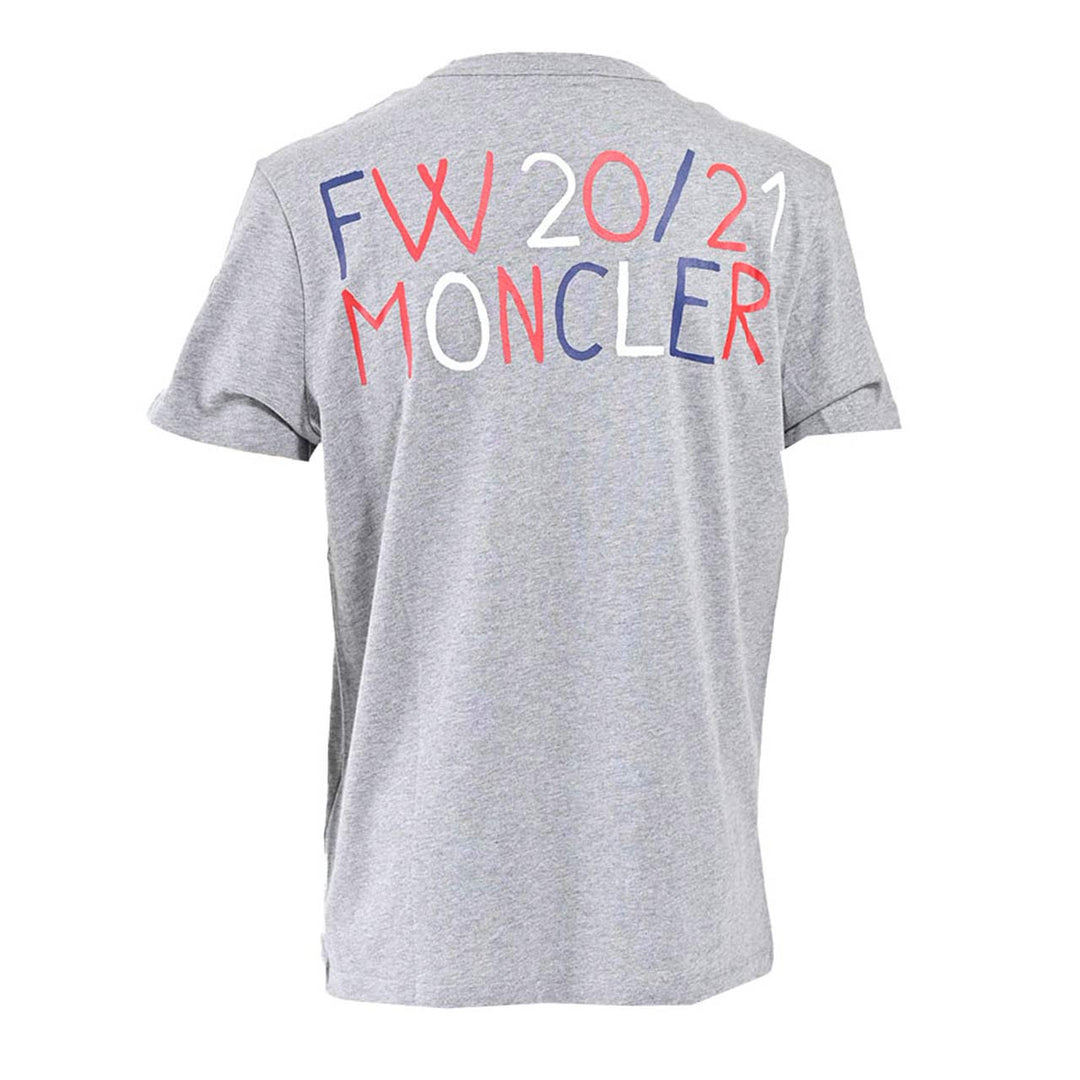 モンクレール MONCLER クルーネック半袖Ｔシャツ 8C00140 829H8 984 グレー 年秋冬 メンズ