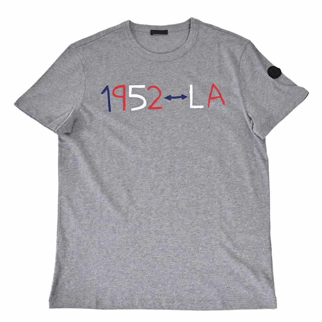 モンクレール MONCLER クルーネック半袖Ｔシャツ 8C00140 829H8 984 グレー 年秋冬 メンズ