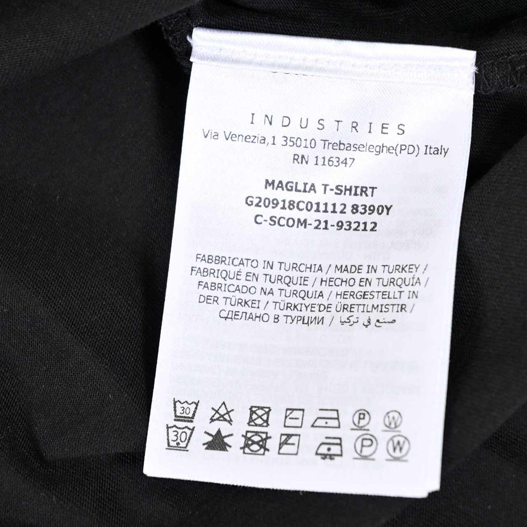 モンクレール MONCLER クルーネック半袖Ｔシャツ 8C01112 8390Y 999 ブラック 年秋冬 メンズ