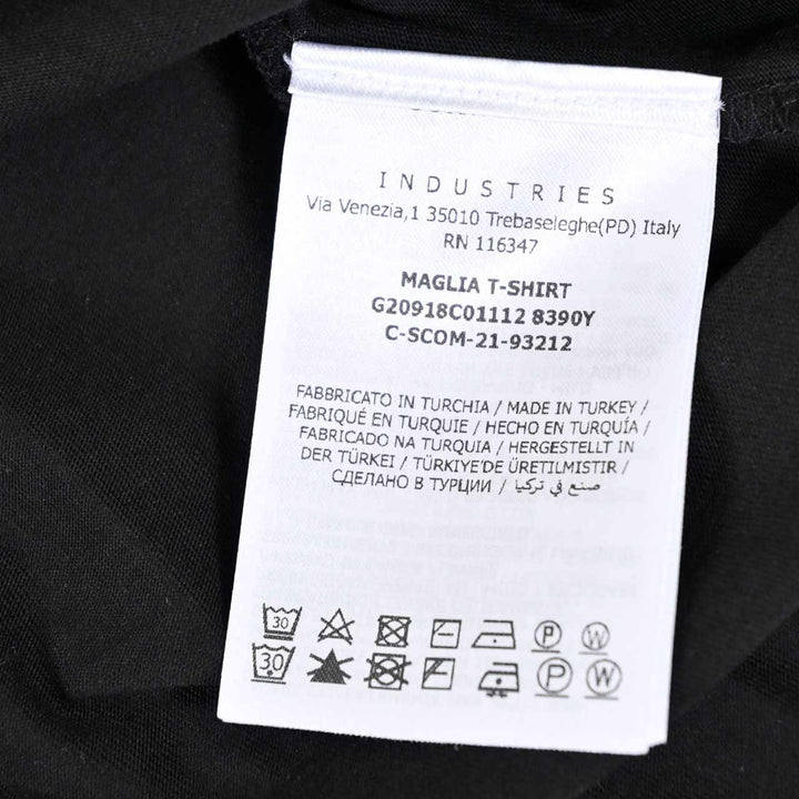 モンクレール MONCLER クルーネック半袖Ｔシャツ 8C01112 8390Y 999 ブラック 年秋冬 メンズ