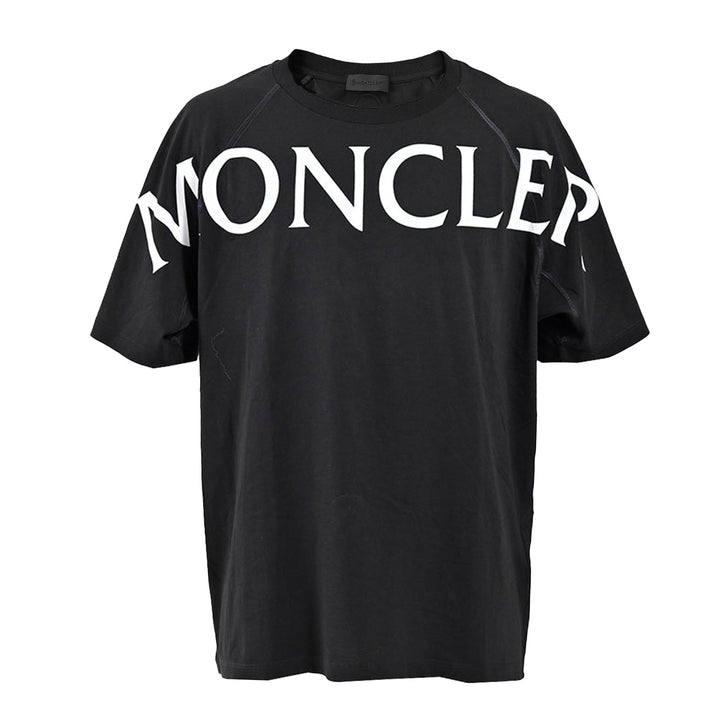 モンクレール MONCLER クルーネック半袖Ｔシャツ 8C01112 8390Y 999 ブラック 年秋冬 メンズ