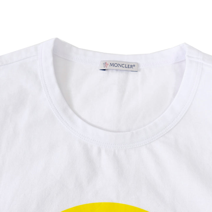 モンクレール MONCLER クルーネック半袖Ｔシャツ 8C73620 8390T 001 ホワイト  メンズ