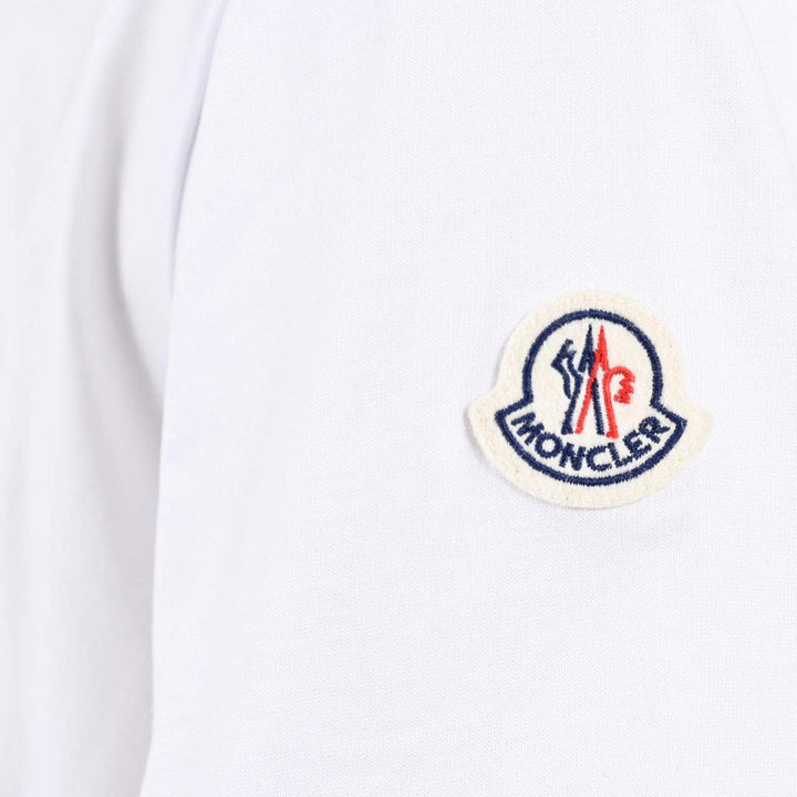モンクレール MONCLER クルーネック半袖Ｔシャツ 8C73620 8390T 001 ホワイト  メンズ