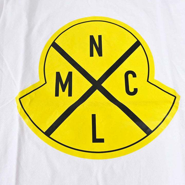 モンクレール MONCLER クルーネック半袖Ｔシャツ 8C73620 8390T 001 ホワイト  メンズ