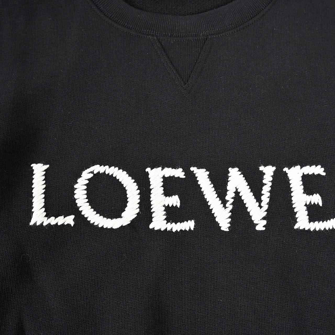 ロエベ LOEWE スウェットトレーナー H526Y24J26 1100 ブラック 年秋冬 メンズ