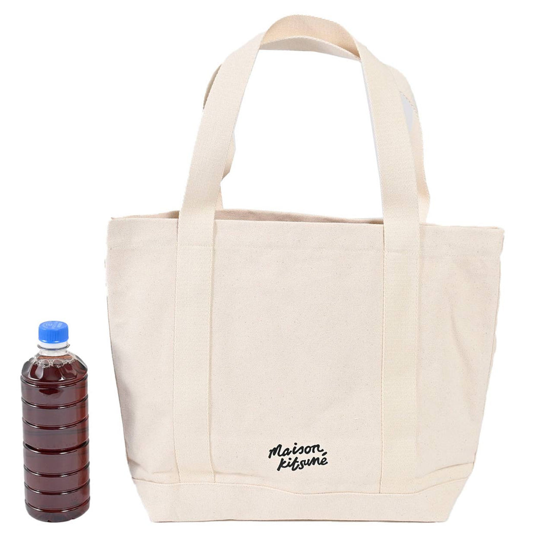 メゾン キツネ MAISON KITSUNE トートバッグ Fox Head Tote Bag LW05101WW0050 P700 クリーム 2025SS メンズ レディース